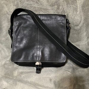 COACH Leather Messenger Bag